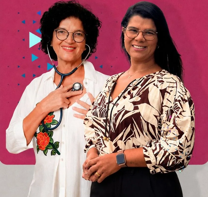 Mariangela Pinheiro de Lima e Ana Carolina Xavier